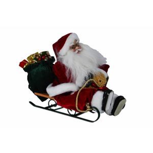 Nexos 5952 Vánoční dekorace - Santa Claus na saních