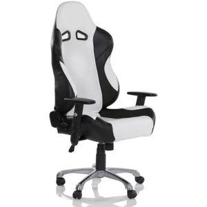 Kancelářská otočná židle RS Series, černá/bílá