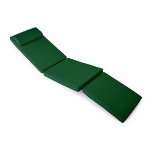 Divero 36874 Polstrování pro lehátko 188 cm - tmavě zelená