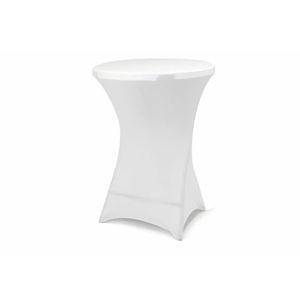 Garthen 37101 Potah pro vysoký stůl - elastický, bílá 80 x 80 x 110 cm