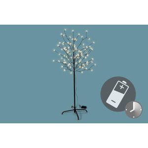 Nexos 39398 LED vánoční dekorace - Světelný strom - 96 LED 150 cm
