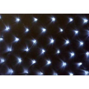 Nexos  39399 Vánoční osvětlení - světelná síť 1,5 x 1,5 m - studená bílá 100 LED