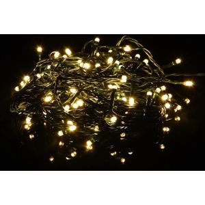 Vánoční světelný LED řetěz - teple bílá - 80 LED 8 m - OEM D40805