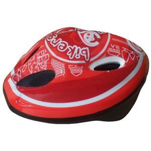 Brother 7327 Cyklistická dětská helma červená/bílá velikost M(52-56 cm) 2014