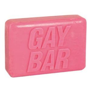 Gift Republic Gay Bar růžové mýdlo