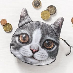 Kočičí peněženka na drobné model 4