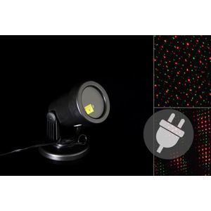 Nexos 41715 Venkovní LED projektor - červená a zelená - dosah 3 - 12 m