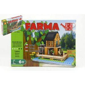 Dromader Farma 28602 Stavebnice 260ks v krabici 34,5x25x5,5cm
