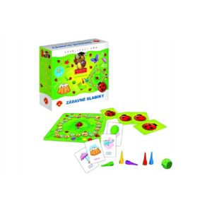 Teddies 48780 Zábavné slabiky vzdělávací společenská hra v krabici 19,5x18,5x5cm