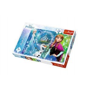 Teddies Ledové království/Frozen 49382 Puzzle 200 dílků 48x34cm v krabici 33x23x4cm