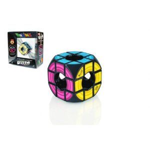 Rubikova kostka hlavolam Void plast 6x6x6cm volný střed v krabici