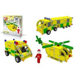 Seva Rescue Záchranáři 3 Stavebnice plast v krabici 35x33x8cm