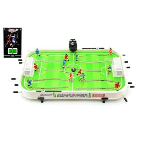 Teddies 50872 Kopaná/Fotbal společenská hra 60x36x8cm plast kovová táhla bez počítadla v krabici