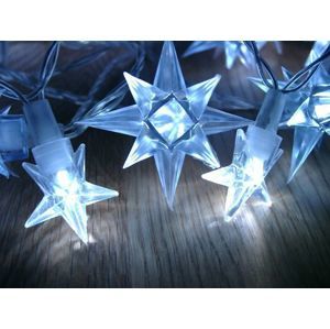 Nexos 1006 Vánoční LED osvětlení - hvězdy modré 4 m