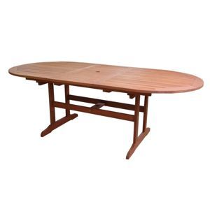 Tradgard AWARD 54634 Zahradní stůl rozkládací dřevěný - 175 - 220 cm