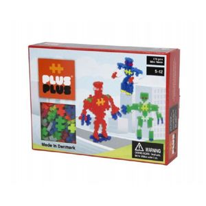 Stavebnice Plus-Plus Mini 170ks Roboti neon v krabičce