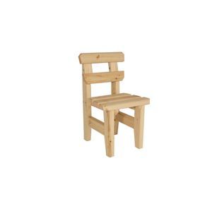 Zahradní dřevěná židle I. - bez povrchové úpravy Gaboni TP55573