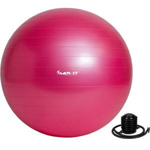 MOVIT 55461 Gymnastický míč s pumpou - 85 cm - růžový