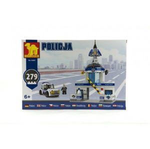 Dromader Stavebnice Policie Stanice+Auto 279ks