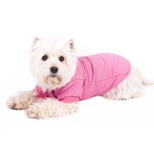 Obleček pro psa - anorak s kapucí – velikost XL růžový