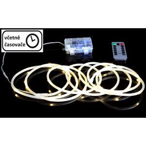 Nexos 57379 Vánoční LED osvětlení - MINI kabel - 5 m teple bílá