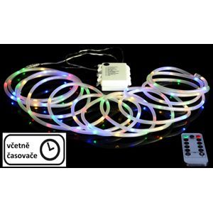 Nexos 57382 Vánoční LED osvětlení - MINI kabel - 10 m barevné
