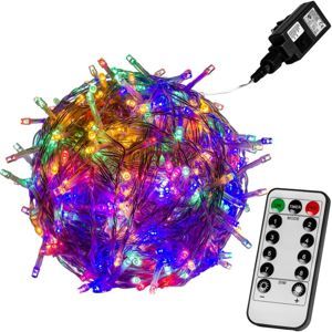 VOLTRONIC® 59752 Vánoční LED osvětlení 5 m - barevná 50 LED + ovladač