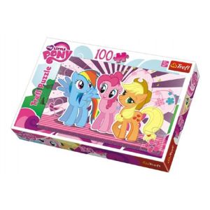 My Little Pony Puzzle 100 dílků 41x27,5cm v krabici 29x20x4cm