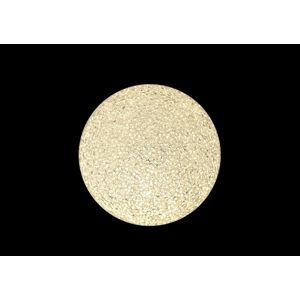 Nexos Světelná dekorace - LED svítící koule - 15 cm teple bílá