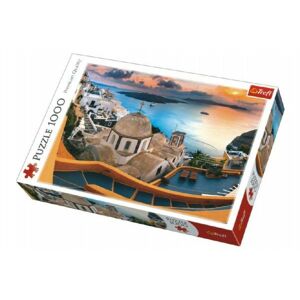 Puzzle Santorini 1000 dílků v krabici 40x27x6cm