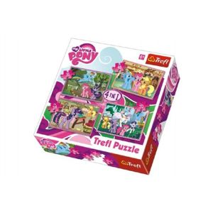 My Little Pony Puzzle 4v1 v krabici 28x28x6cm