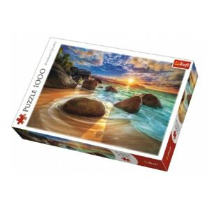 Rock David Pláž Samudra Indie v krabici 40 x 27 x 6 cm 1000 dílků