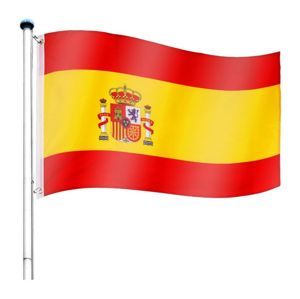 Tuin 60933 Vlajkový stožár vč. vlajky Španělsko - 6,50 m