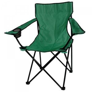 Rozkládací kempingová židle - zelená