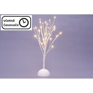 Nexos 64788 Dekorativní LED osvětlení strom - 32 LED, 40 cm, bílý