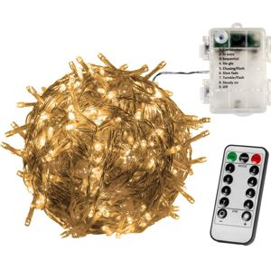 VOLTRONIC® 67401 Vánoční LED osvětlení - 5 m, 50 LED, teple bílé, na baterie