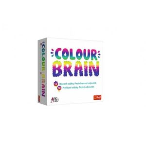 Colour Brain - Mazané otázky společenská hra v krabici 26x26x8cm