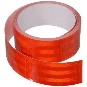Samolepící páska reflexní 5m x 5cm červená