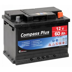 Compass Autobaterie Plus - 12V, 60Ah, 480A