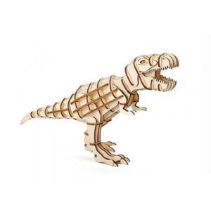 Dřevěné 3D puzzle - T Rex