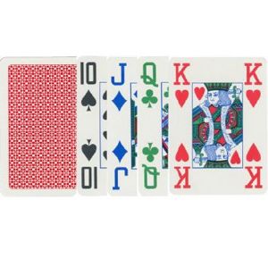 Poker karty Copag čtyřbarevné, 100% plast