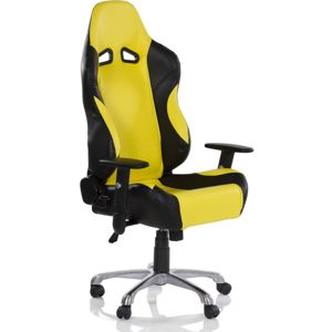 Kancelářská otočná židle RS Series - černá//žlutá