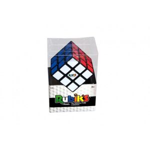 Rubikova kostka hlavolam 3x3x3 Originál plast v krabici 9x13x6,5cm