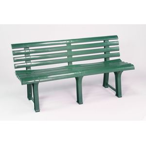 Plastová lavice ORCHIDEA - zelená