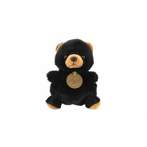 Medvěd Medvídek černý sedící 11x11x 10 cm