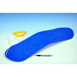 Snowboard plast 70cm modrý
