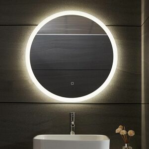 86841 AQUAMARIN Koupelnové LED zrcadlo kulaté, 70 cm