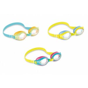 Plavecké brýle dětské PLAY 3 barvy na kartě 20x15cm 3-8 let