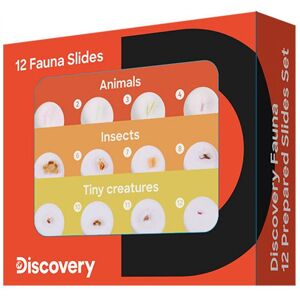 Discovery Fauna 12 Prepared Slides, sada hotových preparátů