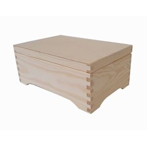 Dřevěný box, borovice, 30 x 20 x 13 cm